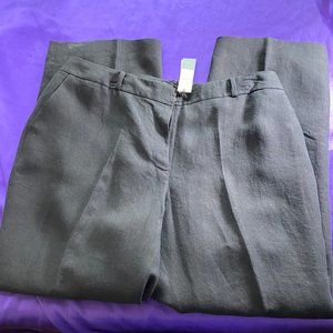 NWT📌Talbots Classic Elegant Linen Pants Elastic Side Waistband Comfortable Fit